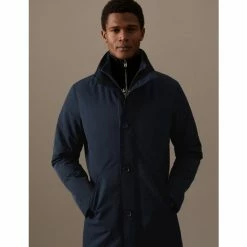 Autograph Funnel Neck Mac With Stormwear™ Men Navy 11 Autograph Funnel Neck Mac With Stormwear™ Men Navy -autograph Shop unnamed file 100