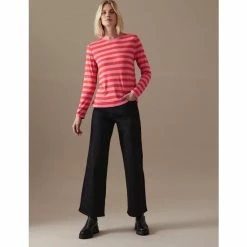 Autograph Jersey Striped Round Neck Top Women Red Mix 8 Autograph Jersey Striped Round Neck Top Women Red Mix -autograph Shop unnamed file 1032