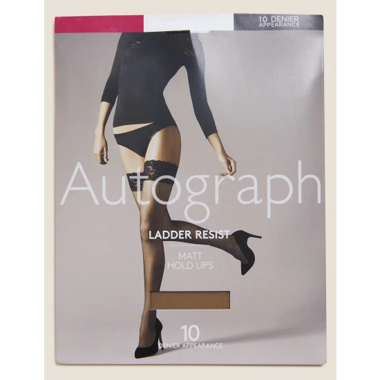 Autograph 10 Denier Matt Bridal Hold-ups Lingerie Rich Amber 5 Autograph 10 Denier Matt Bridal Hold-ups Lingerie Rich Amber - Image 5