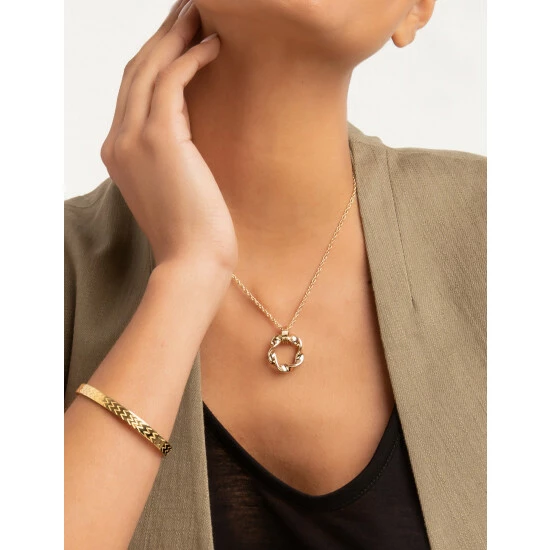 Autograph Bangle Women Gold 2 Autograph Bangle Women Gold - Image 2