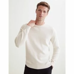 Autograph Premium Cotton Textured Crew Neck Jumper Men Neutral 7 Autograph Premium Cotton Textured Crew Neck Jumper Men Neutral -autograph Shop unnamed file 1156