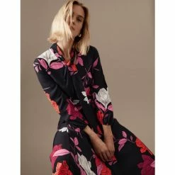 Autograph Floral Scarf Neck Midaxi Waisted Dress Women Black Mix 10 Autograph Floral Scarf Neck Midaxi Waisted Dress Women Black Mix -autograph Shop unnamed file 1201