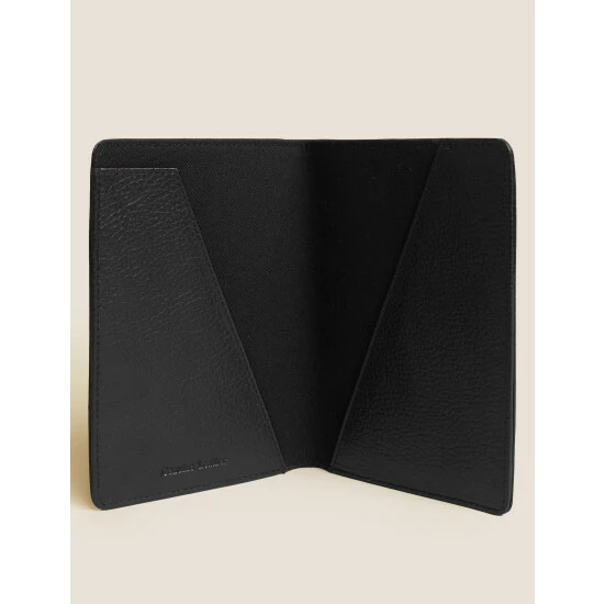 Autograph Leather Passport Holder Men Black 1 Autograph Leather Passport Holder Men Black