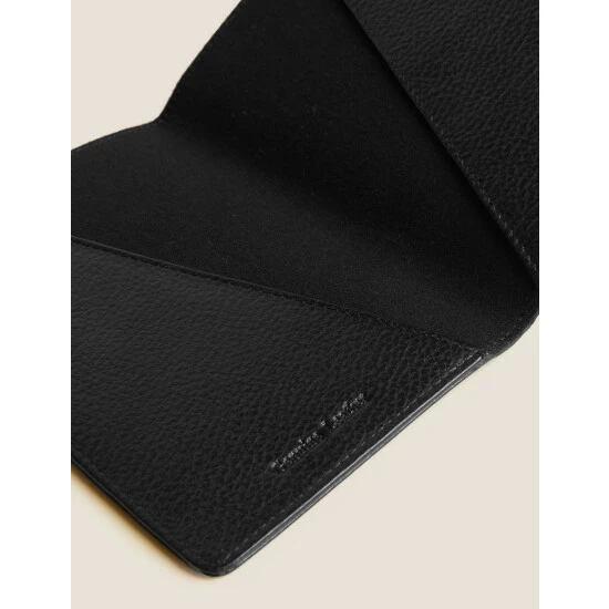 Autograph Leather Passport Holder Men Black 2 Autograph Leather Passport Holder Men Black - Image 2