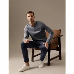 Autograph Tapered Fit Corduroy Single Pleat Trousers Men Winter White -autograph Shop unnamed file 1214