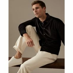 Autograph Pure Cotton Corduroy Shirt Men Grey -autograph Shop unnamed file 1273