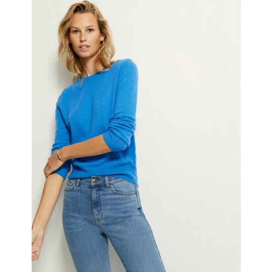 Autograph Pure Cashmere Crew Neck Jumper Women Khaki Marl 12 Autograph Pure Cashmere Crew Neck Jumper Women Khaki Marl - Image 12