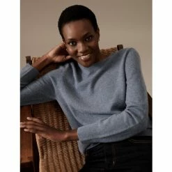 Autograph Pure Cashmere Crew Neck Jumper Women Khaki Marl 34 Autograph Pure Cashmere Crew Neck Jumper Women Khaki Marl -autograph Shop unnamed file 1296