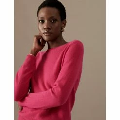 Autograph Pure Cashmere Crew Neck Jumper Women Khaki Marl 38 Autograph Pure Cashmere Crew Neck Jumper Women Khaki Marl -autograph Shop unnamed file 1300