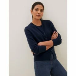 Autograph Pure Cashmere Crew Neck Cardigan Women Soft Magenta 33 Autograph Pure Cashmere Crew Neck Cardigan Women Soft Magenta -autograph Shop unnamed file 1322