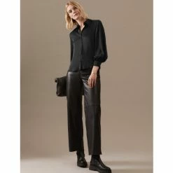 Autograph Satin Collared Blouson Sleeve Shirt Women Spearmint 12 Autograph Satin Collared Blouson Sleeve Shirt Women Spearmint -autograph Shop unnamed file 135