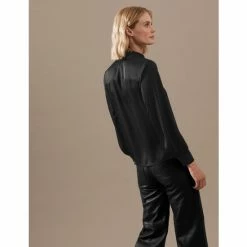 Autograph Satin Collared Blouson Sleeve Shirt Women Spearmint 13 Autograph Satin Collared Blouson Sleeve Shirt Women Spearmint -autograph Shop unnamed file 136