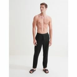 Autograph Premium Cotton Supersoft Pyjama Bottoms Men Black -autograph Shop unnamed file 1368
