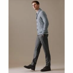 Autograph Pure Cashmere Shawl Collar Cardigan Men Navy -autograph Shop unnamed file 1427