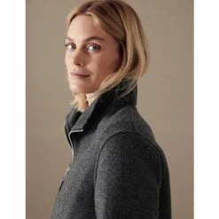 Autograph Wool Blend Herringbone Funnel Neck Coat Women Dark Grey 13 Autograph Wool Blend Herringbone Funnel Neck Coat Women Dark Grey -autograph Shop unnamed file 1464