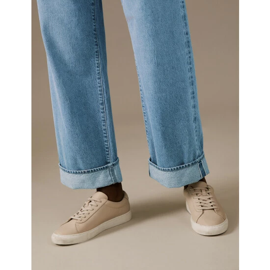 Autograph High Waisted Straight Leg Jeans Women Light Indigo 5 Autograph High Waisted Straight Leg Jeans Women Light Indigo - Image 5