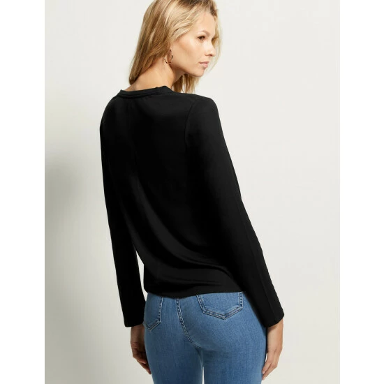 Autograph Round Neck Long Sleeve Top Women Bright Gold 5 Autograph Round Neck Long Sleeve Top Women Bright Gold - Image 5