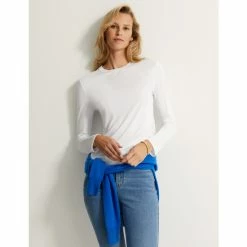 Autograph Round Neck Long Sleeve Top Women Bright Gold 18 Autograph Round Neck Long Sleeve Top Women Bright Gold -autograph Shop unnamed file 1505