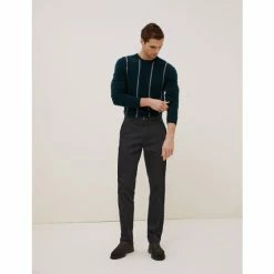 Autograph Regular Fit Italian Stretch Chinos Men Charcoal -autograph Shop unnamed file 1520