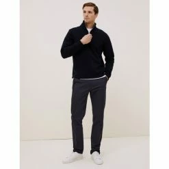 Autograph Regular Fit Italian Stretch Chinos Men Charcoal -autograph Shop unnamed file 1521