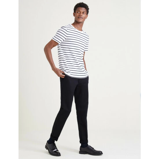 Autograph Slim Fit Italian Stretch Chinos Men Black Mix 7 Autograph Slim Fit Italian Stretch Chinos Men Black Mix - Image 7