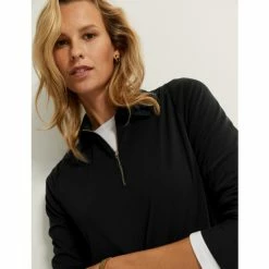 Autograph Modal Rich Collared Long Sleeve Top Women Black/black 12 Autograph Modal Rich Collared Long Sleeve Top Women Black/black -autograph Shop unnamed file 1607