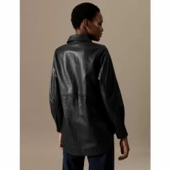 Autograph Leather Collared Long Sleeve Shirt Women Black 12 Autograph Leather Collared Long Sleeve Shirt Women Black -autograph Shop unnamed file 1613