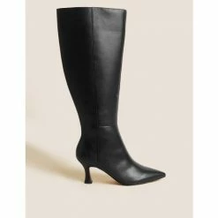 Autograph Leather Kitten Heel Pointed Knee High Boots Women Black 7 Autograph Leather Kitten Heel Pointed Knee High Boots Women Black -autograph Shop unnamed file 1624