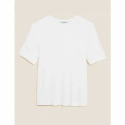 Autograph Jersey Crew Neck T-Shirt Women Black