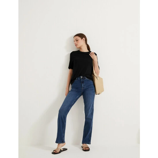 Autograph Jersey Crew Neck T-Shirt Women Black 8 Autograph Jersey Crew Neck T-Shirt Women Black - Image 8