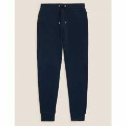 Autograph Cuffed Cotton Rich Joggers Men Dark Navy