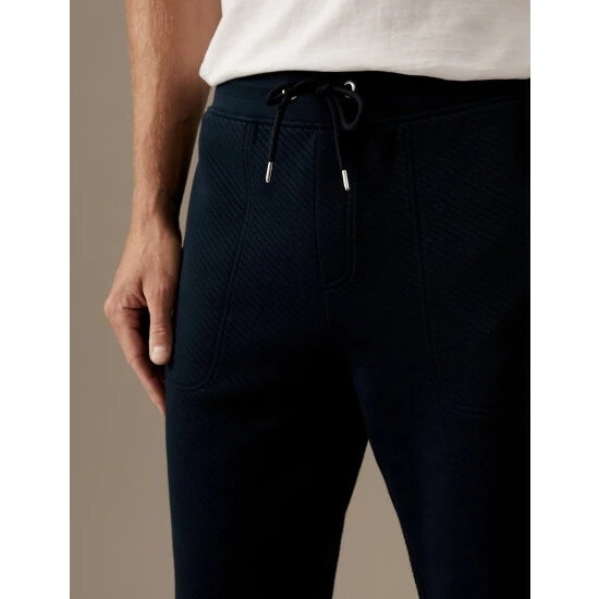 Autograph Cuffed Cotton Rich Joggers Men Dark Navy 2 Autograph Cuffed Cotton Rich Joggers Men Dark Navy - Image 2