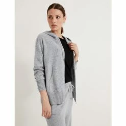 Autograph Pure Cashmere Textured Relaxed Hoodie Women Grey Mix 11 Autograph Pure Cashmere Textured Relaxed Hoodie Women Grey Mix -autograph Shop unnamed file 1681