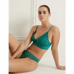 Autograph Marseilles Lace Non Wired Bralette A-E Lingerie Teal -autograph Shop unnamed file 1720