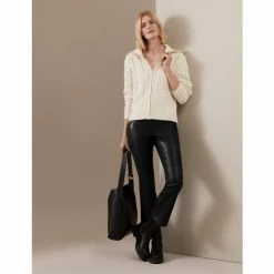 Autograph Leather Flared Cropped Trousers Women Black 10 Autograph Leather Flared Cropped Trousers Women Black -autograph Shop unnamed file 1729