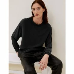 Autograph Premium Pure Silk Long Sleeve Top Women Black 12 Autograph Premium Pure Silk Long Sleeve Top Women Black -autograph Shop unnamed file 174