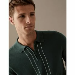 Autograph Zip Neck Knitted Polo Shirt With Silk Men Dark Green 9 Autograph Zip Neck Knitted Polo Shirt With Silk Men Dark Green -autograph Shop unnamed file 1757