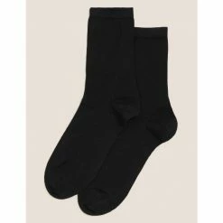 Autograph 2pk Socks With Cashmere Lingerie Black 6 Autograph 2pk Socks With Cashmere Lingerie Black -autograph Shop unnamed file 1770