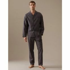 Autograph Premium Cotton Geo Print Pyjama Bottoms Men Navy Mix 8 Autograph Premium Cotton Geo Print Pyjama Bottoms Men Navy Mix -autograph Shop unnamed file 1779