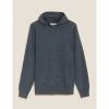 Autograph Pure Cashmere Knitted Hoodie Men Black