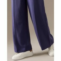 Autograph Pure Tencel™ Pleat Front Wide Leg Trousers Women French Navy 12 Autograph Pure Tencel™ Pleat Front Wide Leg Trousers Women French Navy -autograph Shop unnamed file 1806