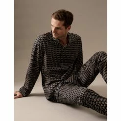 Autograph Premium Cotton Rich Geo Print Pyjama Top Men Navy Mix 11 Autograph Premium Cotton Rich Geo Print Pyjama Top Men Navy Mix -autograph Shop unnamed file 1836