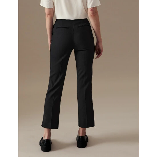 Autograph Tuxedo Straight Leg Trousers Women Black 5 Autograph Tuxedo Straight Leg Trousers Women Black - Image 5