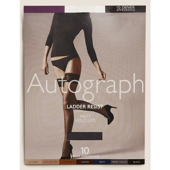 Autograph 10 Denier Ladder Resist Matt Hold-ups Lingerie Rose Quartz 8 Autograph 10 Denier Ladder Resist Matt Hold-ups Lingerie Rose Quartz - Image 8