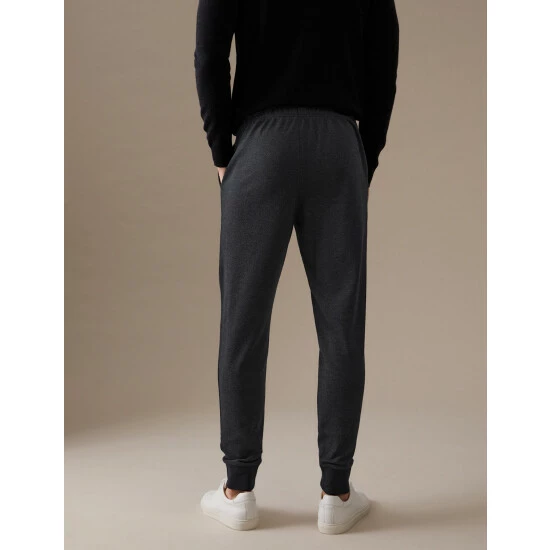 Autograph Premium Cotton Loungewear Bottoms Men Charcoal Mix 4 Autograph Premium Cotton Loungewear Bottoms Men Charcoal Mix - Image 4