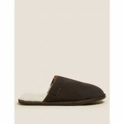 Autograph Suede Mule Slippers With Freshfeet™ Men Dark Brown 12 Autograph Suede Mule Slippers With Freshfeet™ Men Dark Brown -autograph Shop unnamed file 1929