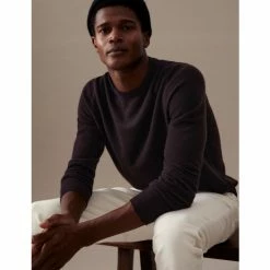 Autograph Pure Cashmere Crew Neck Jumper Men Purple 24 Autograph Pure Cashmere Crew Neck Jumper Men Purple -autograph Shop unnamed file 197