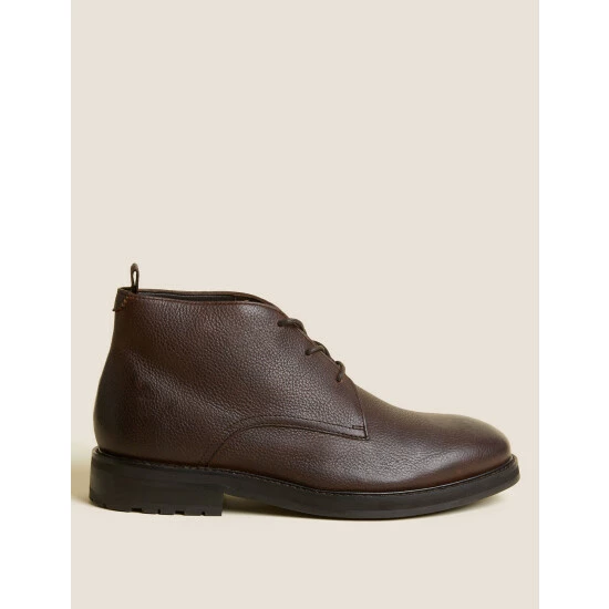 Autograph Leather Chukka Boots Men Brown 5 Autograph Leather Chukka Boots Men Brown - Image 5