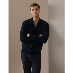 Autograph Pure Cashmere Knitted Jumper Men Navy 13 Autograph Pure Cashmere Knitted Jumper Men Navy -autograph Shop unnamed file 2034