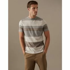 Autograph Slim Fit Cotton Striped T-Shirt Men Medium Blue 5 Autograph Slim Fit Cotton Striped T-Shirt Men Medium Blue -autograph Shop unnamed file 2057